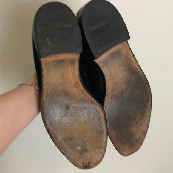 Allen Edmonds Arlington Black Leather Loafers 10.5 - Picture 5 of 7